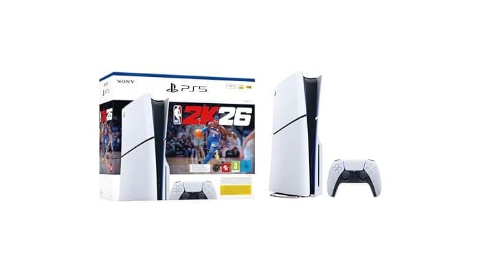 Sony PlayStation 5 Slim Console + NBA 2K26